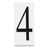 Address Outdoor Wall Light White Material (Not Painted) No. 4