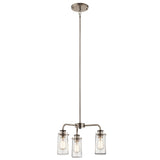 Braelyn Semi Flush Chandelier Classic Pewter