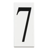 Address Outdoor Wall Light White Material (Not Painted) No. 7