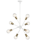 Armstrong Chandelier White 8 Light
