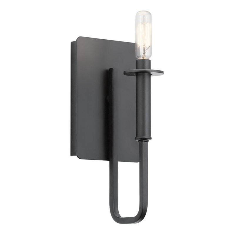 Alden Wall Sconce Black