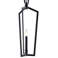 Abbotswell Pendant Black 9.5 Inch