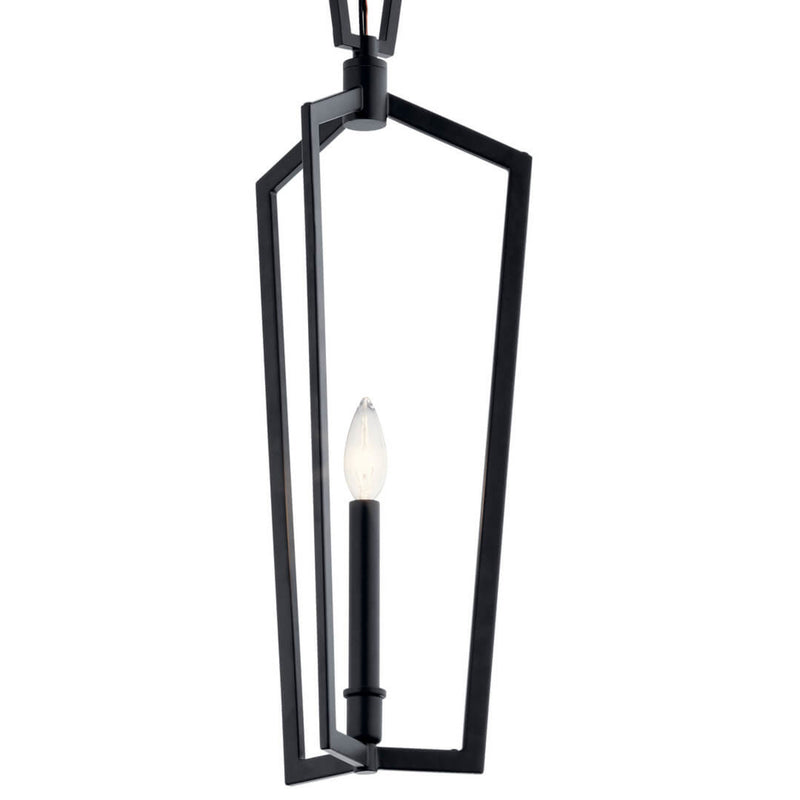 Abbotswell Pendant Black 9.5 Inch
