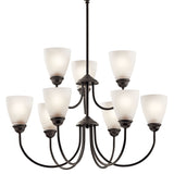 Jolie Bell Chandelier Olde Bronze 9 Light