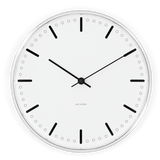 Arne Jacobsen City Hall Wall Clock, Large, Ø: 11.4" By Arne Jacobsen