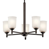 Shailene Chandelier Olde Bronze 5 Light