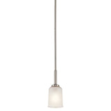 Shailene Bell Mini Pendant Brushed Nickel