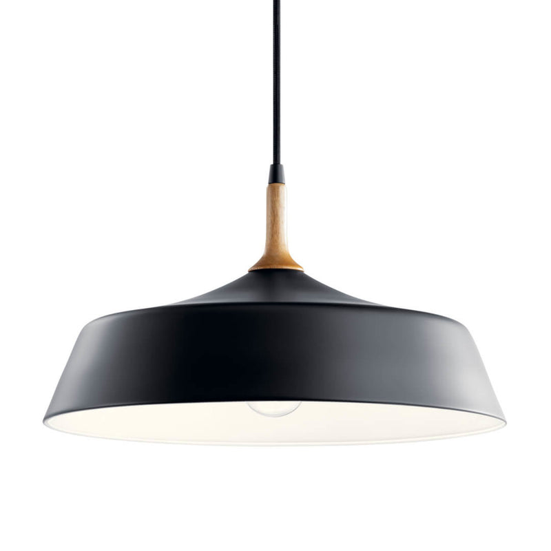 Danika Dome Pendant Black