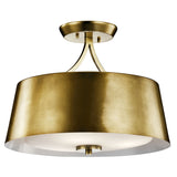 Maclain Drum Semi Flush Pendant detail 1