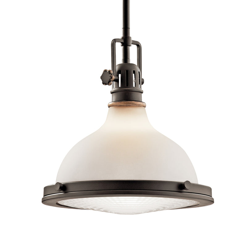 Hatteras Bay Dome Pendant Olde Bronze 11.5 Inch