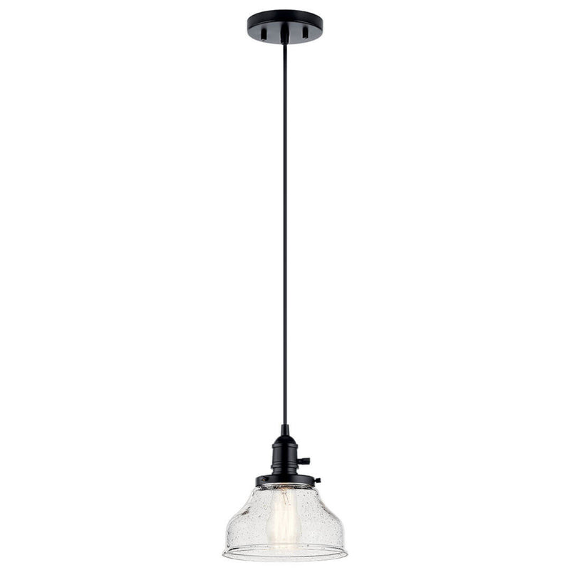 Avery Bell Mini Pendant Black