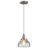 Avery Bell Mini Pendant Brushed Nickel