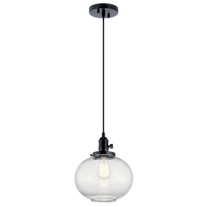 Avery Pendant Black 9.75 Inch