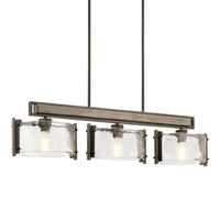 Aberdeen Linear Chandelier Olde Bronze