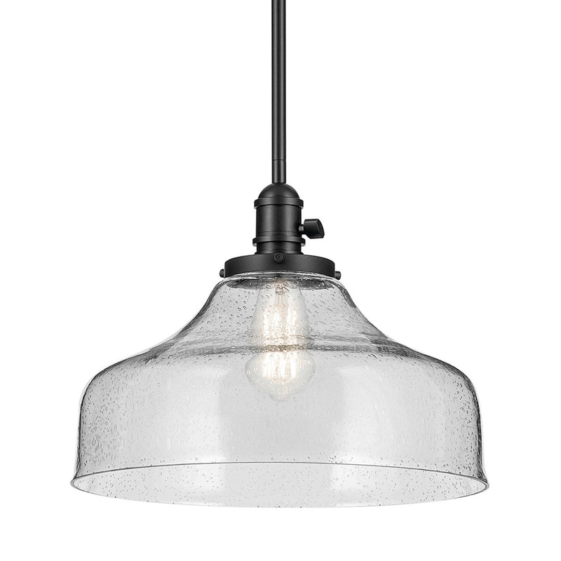 Avery Bell Pendant Black