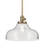 Avery Bell Pendant Natural Brass