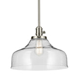 Avery Bell Pendant Brushed Nickel