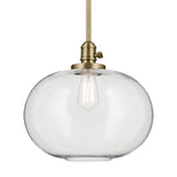 Avery Globe Pendant Natural Brass