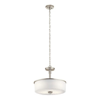 Joelson Semi Flush Pendant Brushed Nickel