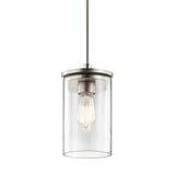 Crosby Mini Pendant Brushed Nickel