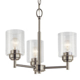 Winslow Mini Chandelier Brushed Nickel