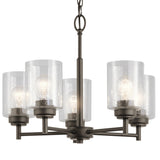 Winslow Chandelier Olde Bronze 5 Light