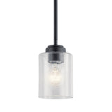 Winslow Mini Pendant Black 7.5 Inch