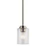 Winslow Mini Pendant Brushed Nickel 7.5 Inch