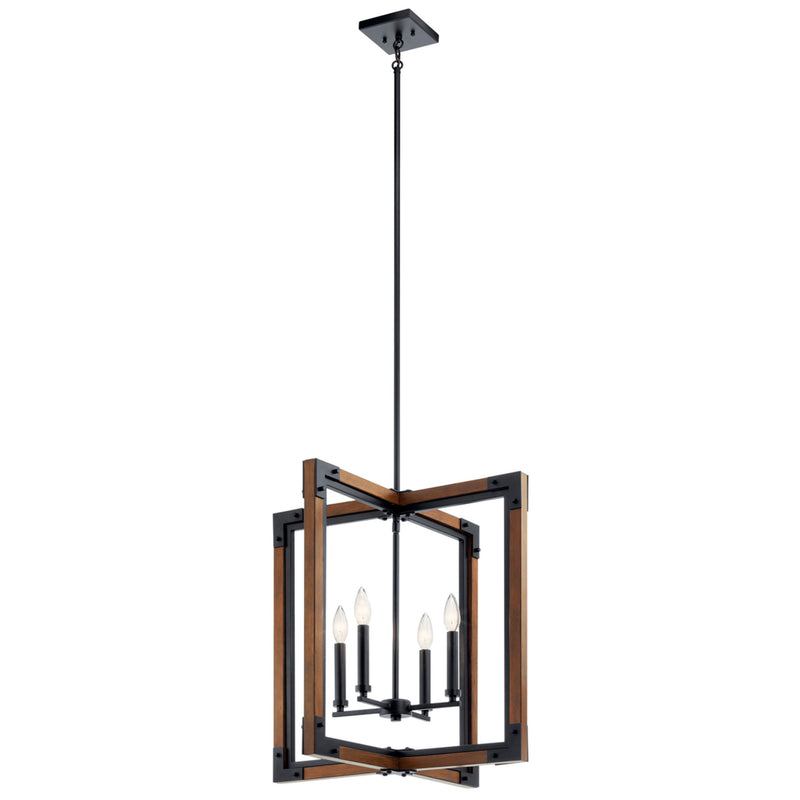 Marimount Foyer Pendant Auburn Stained Finish