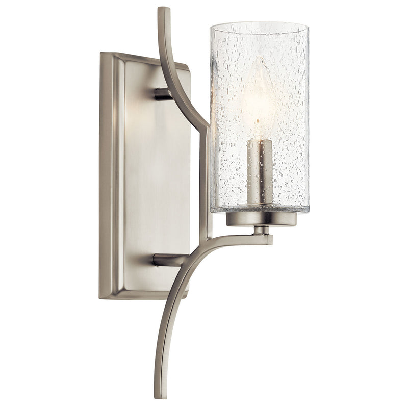 Vara Wall Sconce Brushed Nickel