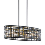Aldergate Drum Oval Chandelier lifestyle 1