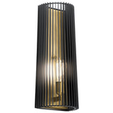 Linara Dome Wall Sconce Black