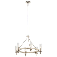 Telan Chandelier White Washed Wood