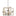 Peyton Chandelier White Washed Wood