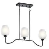 Valserrano Linear Chandelier Black