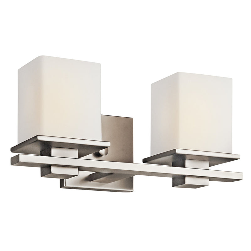 Tully Vanity Light Antique Pewter 2 Light