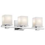 Tully Vanity Light Chrome 3 Light