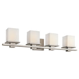 Tully Vanity Light Antique Pewter 4 Light