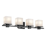 Tully Vanity Light Black 4 Light
