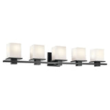 Tully Vanity Light Black 5 Light