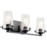 Alton Vanity Light Black 3 Light