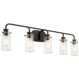 Braelyn Vanity Light Olde Bronze 5 Light