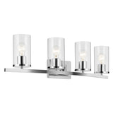 Crosby Vanity Light Chrome 4 Light