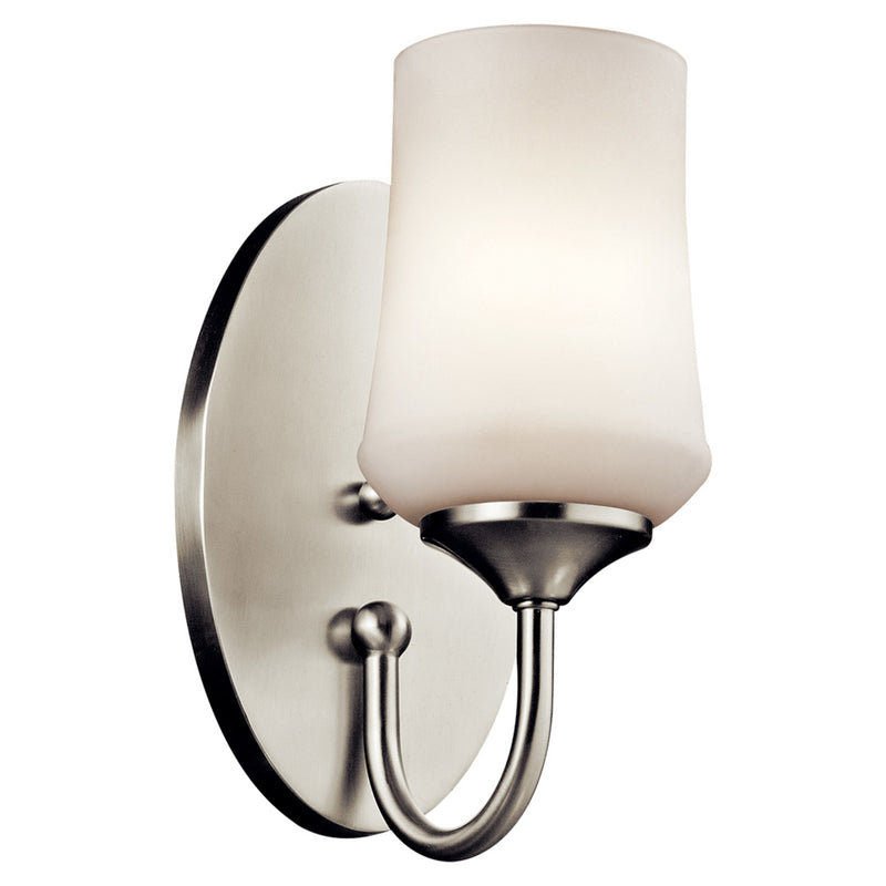 Aubrey Wall Sconce Brushed Nickel