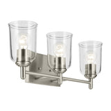 Shailene Vanity Light Brushed Nickel 3 Light