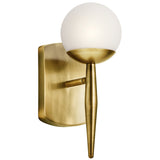 Jasper Wall Sconce Natural Brass