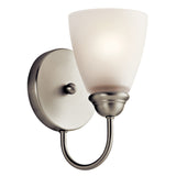 Jolie Wall Bell Sconce Brushed Nickel