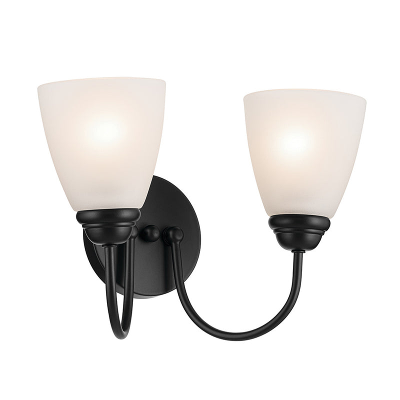 Jolie Vanity Bell Light Black 2 Light