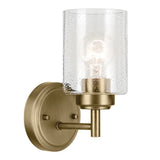 Winslow Wall Sconce Natural Brass