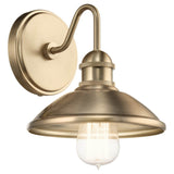Clyde Wall Dome Sconce Champagne Bronze 7.5 Inch